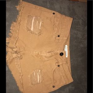 HIGH RISE BULLHEAD SHORTS